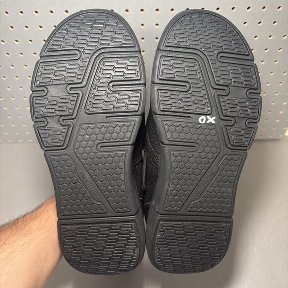 FitVille Diabetic Shoes Mens Sz 10.5 Wide Black Adjustable Diabetes Walking main image 8